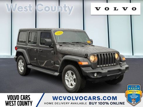 Used 2021 Jeep Wrangler Unlimited Sport image 1