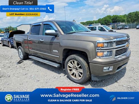 Used 2015 Chevrolet Silverado 1500 High Country w/ High Country Premium Package AWD/4WD image 5