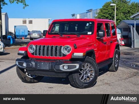 Used 2024 Jeep Wrangler Sahara w/ Technology Group image 1