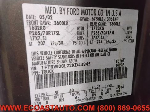 Used 2002 Ford F150 King Ranch image 22