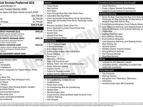 New 2026 Buick Envista Preferred w/ Convenience I Package FWD image 26