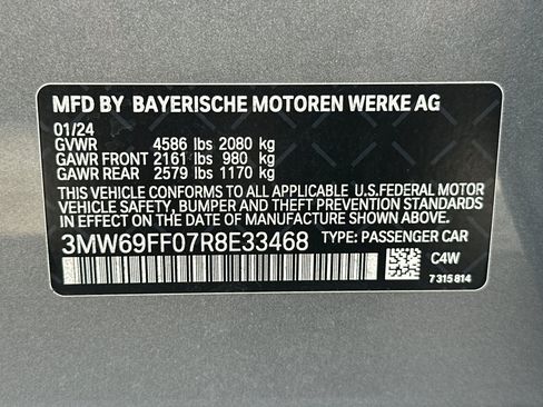 Used 2024 BMW 330i Sedan w/ Convenience Package RWD image 27