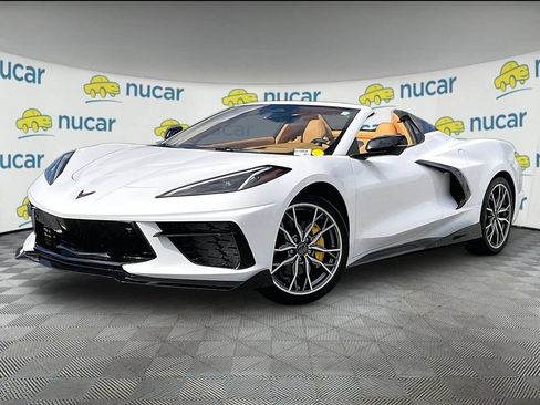 Used 2024 Chevrolet Corvette Stingray Premium Conv w/ Stealth Interior Trim Package RWD image 3