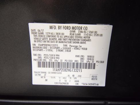 Used 2017 Ford Taurus SEL FWD image 22