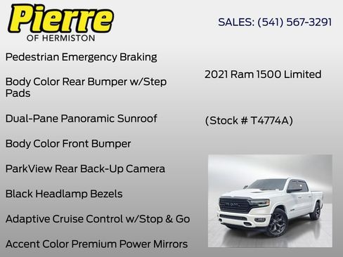 Used 2021 RAM 1500 Limited w/ Night Edition AWD/4WD image 30