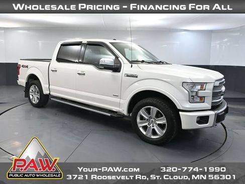 Used 2017 Ford F150 Platinum w/ Equipment Group 701A Luxury AWD/4WD image 1