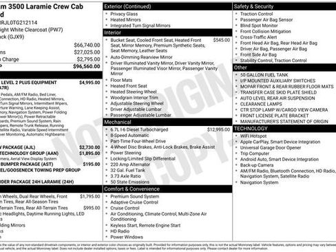Used 2026 RAM 3500 Laramie AWD/4WD image 27