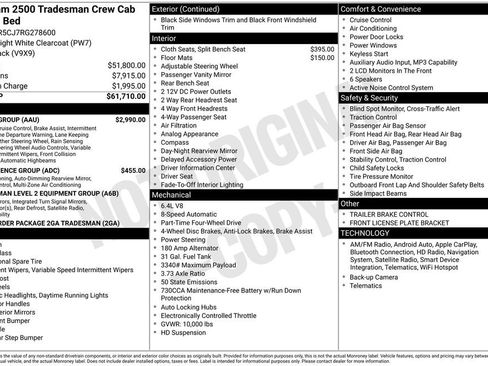 New 2024 RAM 2500 Tradesman w/ Safety Group image 2