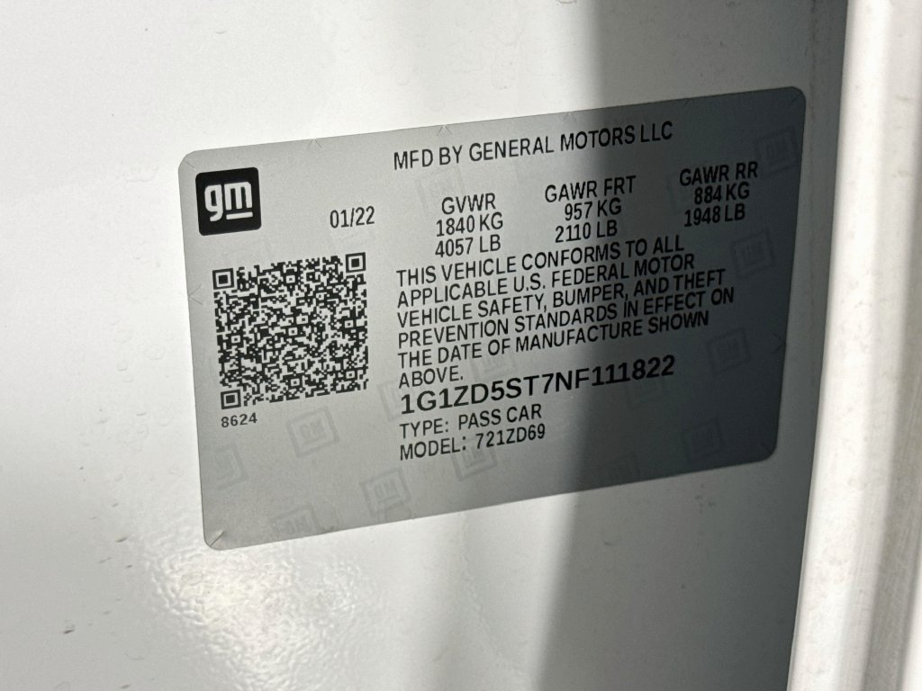 Used 2022 Chevrolet Malibu LT FWD image 39
