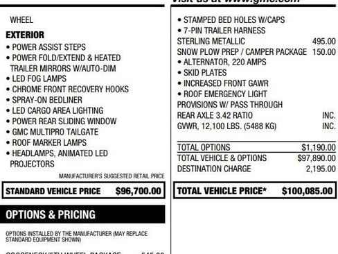 Certified 2025 GMC Sierra 3500 Denali Ultimate image 2