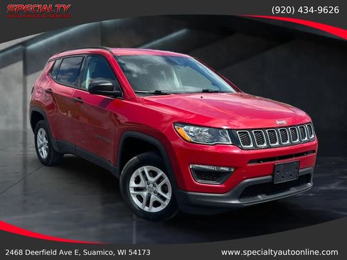 Used 2018 Jeep Compass Sport w/ Cold Weather Group AWD/4WD image 2