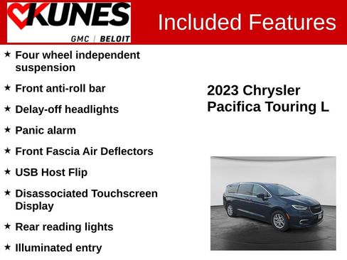 Used 2023 Chrysler Pacifica Touring-L FWD image 3