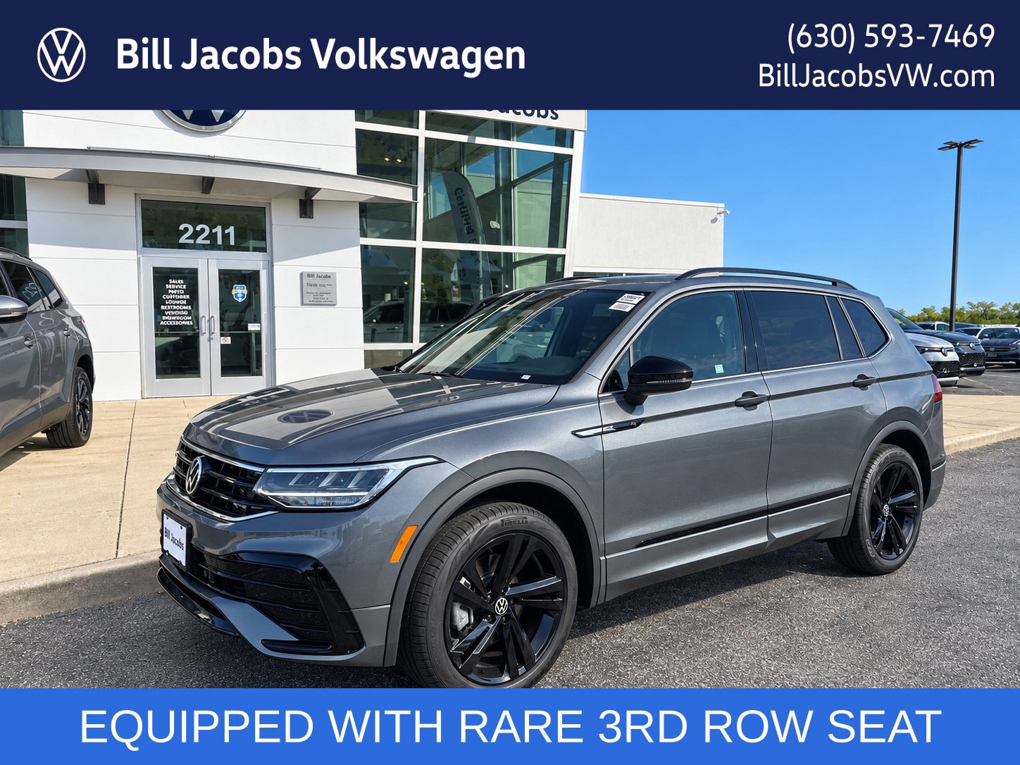 Certified 2023 Volkswagen Tiguan SE R-Line FWD image 1