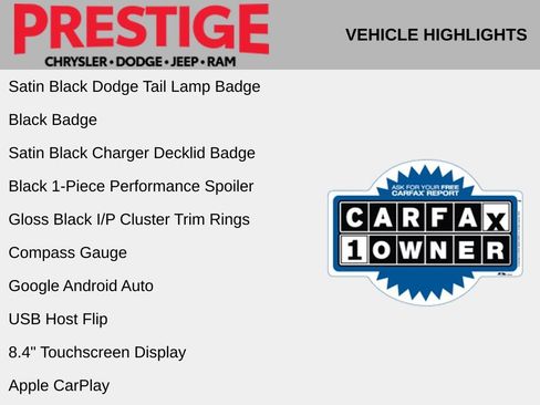Used 2023 Dodge Charger GT w/ Blacktop Package RWD image 10