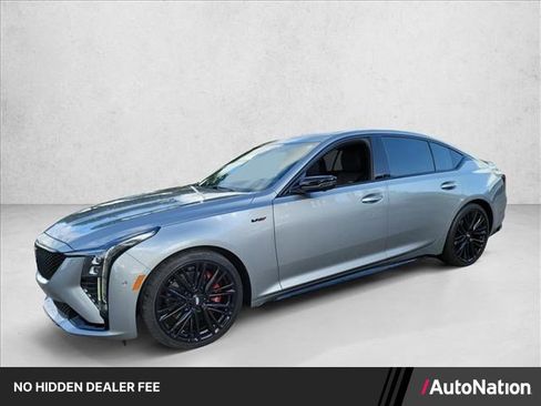 Used 2025 Cadillac CT5 V w/ LPO, ONYX Package RWD image 1