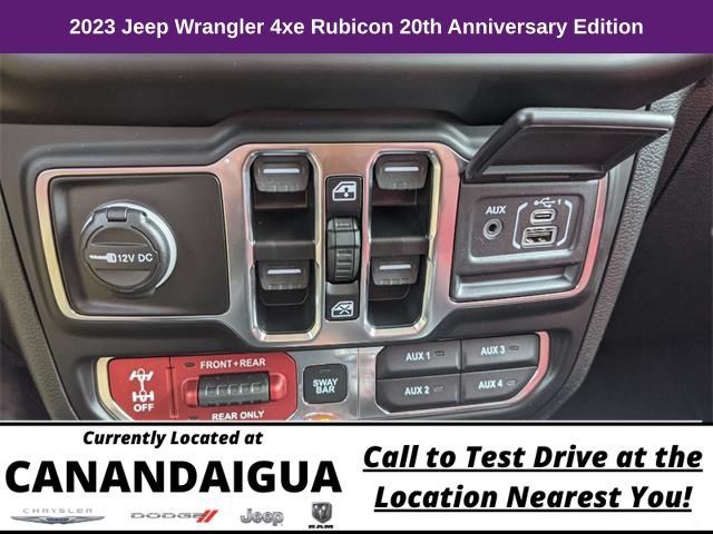 New 2023 Jeep Wrangler Unlimited Rubicon 4xe AWD/4WD image 30