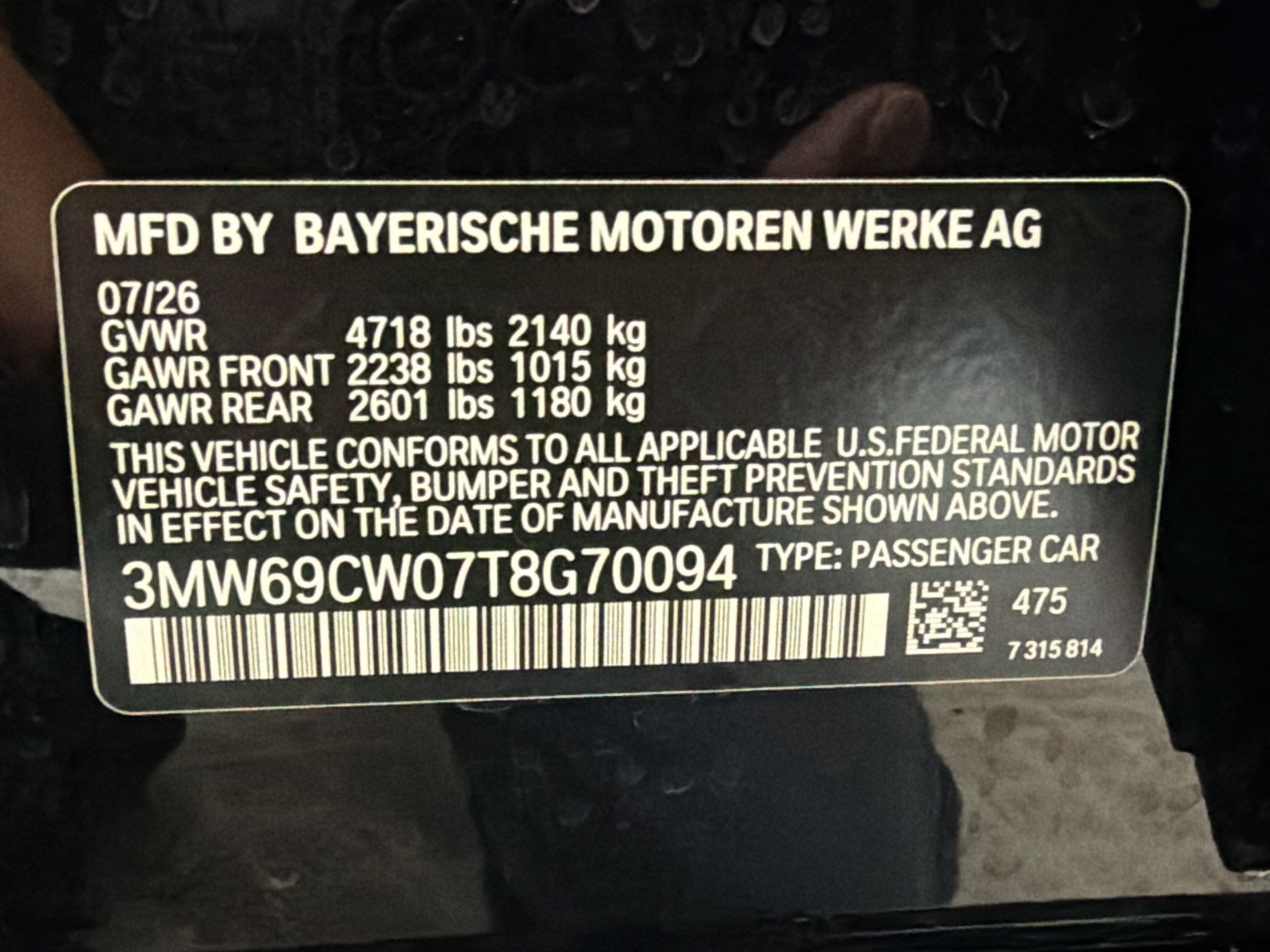 New 2026 BMW 330i Sedan w/ M Sport Package RWD image 25