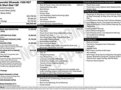 New 2026 Chevrolet Silverado 1500 RST AWD/4WD image 34