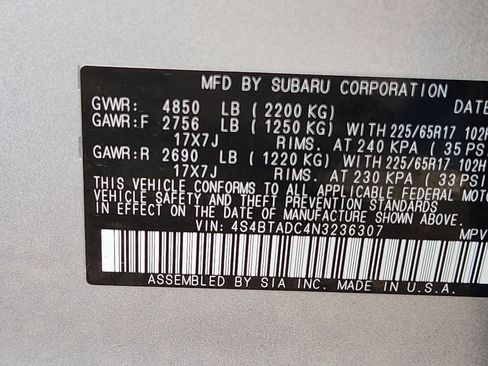 Used 2022 Subaru Outback Premium w/ Popular Package #1 image 24