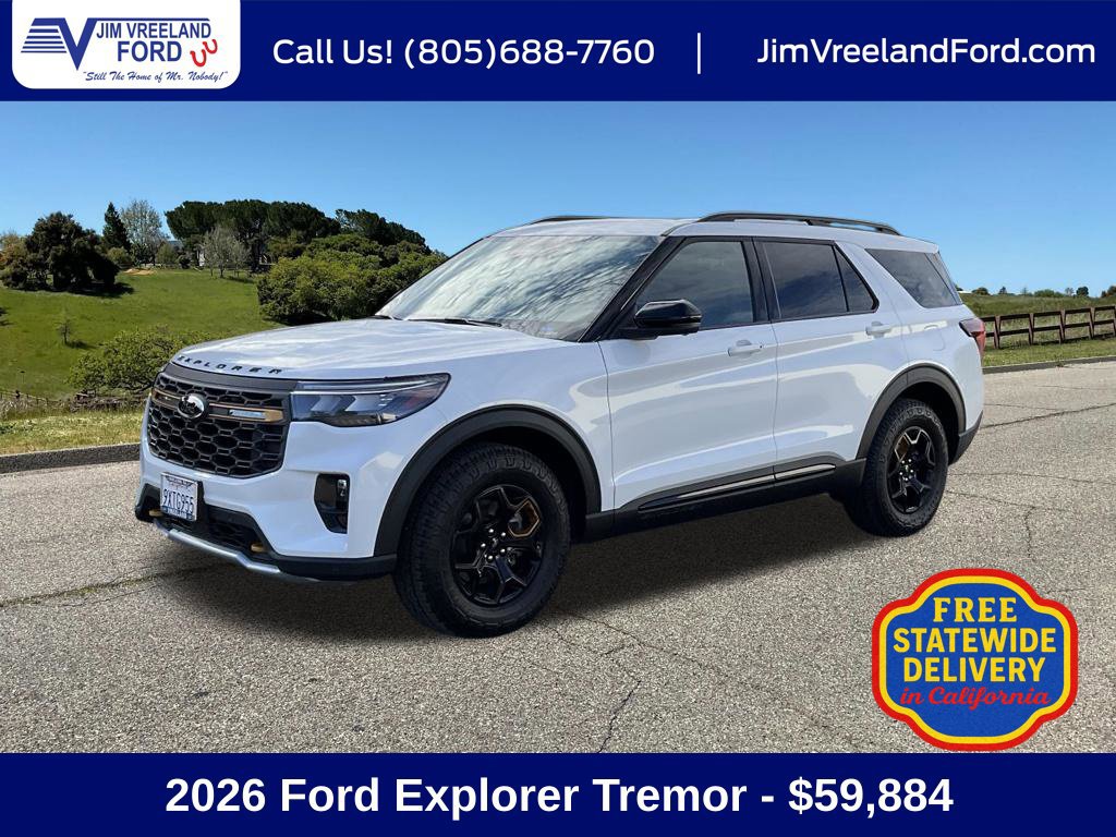 New 2026 Ford Explorer Tremor w/ Tremor Ultimate Package AWD/4WD image 1