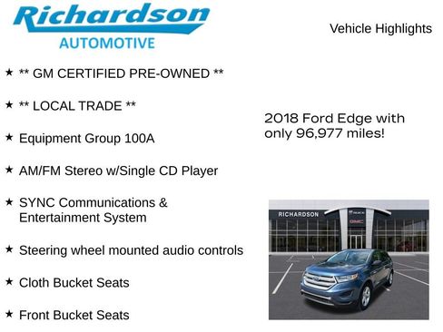 Used 2018 Ford Edge SE AWD/4WD image 10