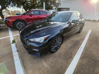 Used 2023 INFINITI Q50 Red Sport 400 w/ Black Opal Edition RWD video 3