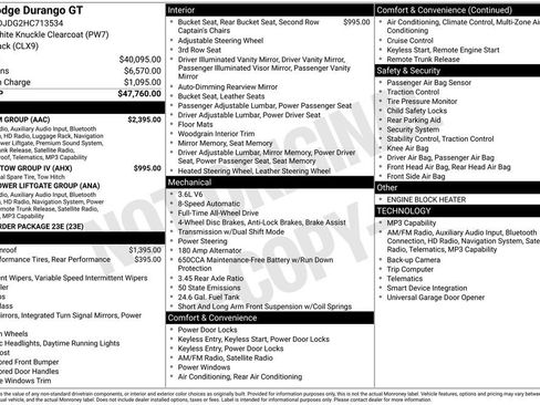 Used 2017 Dodge Durango GT w/ Premium Group image 48