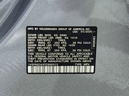 New 2026 Volkswagen Atlas SEL Premium R-Line image 35