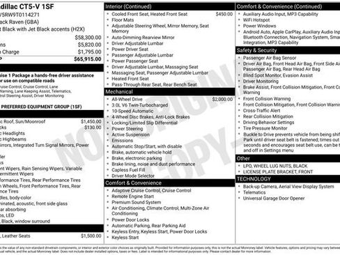 New 2026 Cadillac CT5 V AWD/4WD image 37