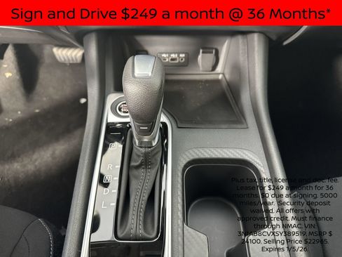 New 2025 Nissan Sentra SV w/ All-Weather Package image 18