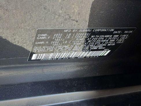 Used 2025 Subaru Outback Limited AWD/4WD image 27