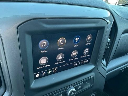 Used 2021 Chevrolet Silverado 1500 Custom w/ LPO, Dark Essentials Package RWD image 2