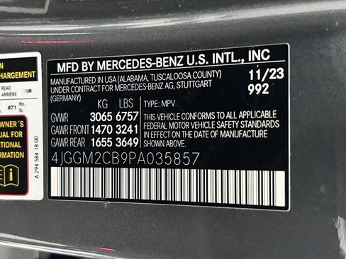 Used 2023 Mercedes-Benz EQE 500 4MATIC SUV image 24