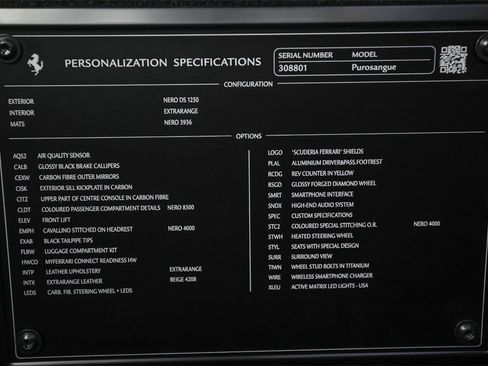 Certified 2024 Ferrari Purosangue Base image 52