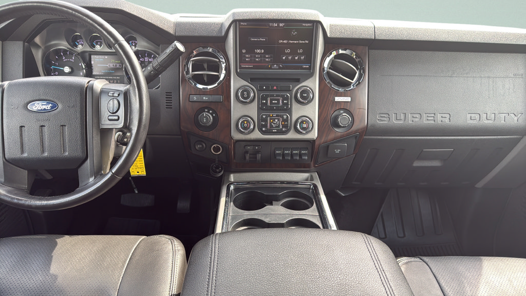 Used 2016 Ford F250 Lariat w/ Lariat Ultimate Package AWD/4WD image 15