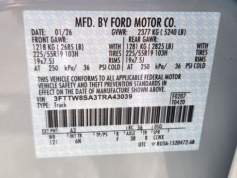 New 2026 Ford Maverick Lariat w/ 4K Tow Package AWD/4WD image 23