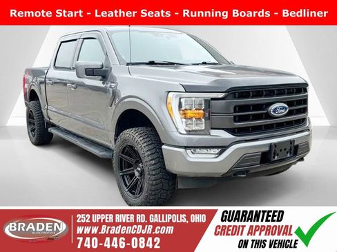 Used 2021 Ford F150 Lariat AWD/4WD image 1