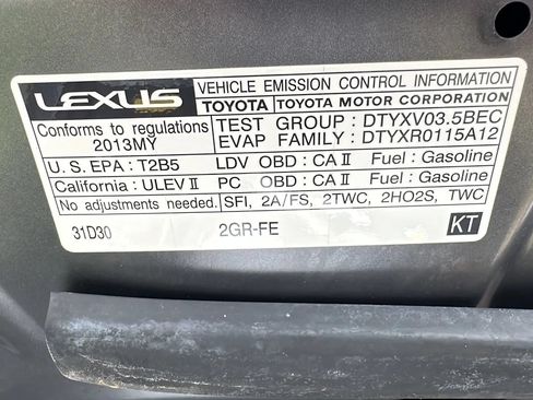 Used 2013 Lexus ES 350 FWD image 10