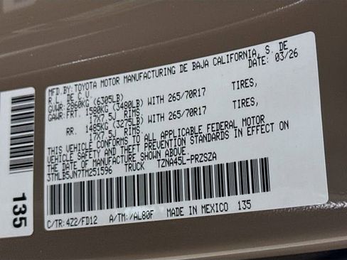 New 2026 Toyota Tacoma TRD Off-Road image 30