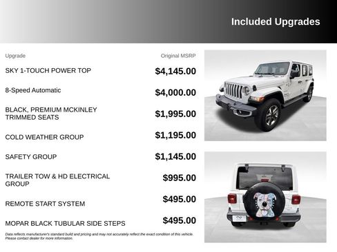 Used 2022 Jeep Wrangler Unlimited Sahara w/ Cold Weather Group AWD/4WD image 6