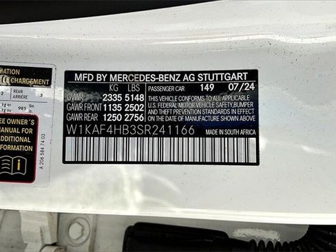 Certified 2025 Mercedes-Benz C 300 4MATIC Sedan image 23