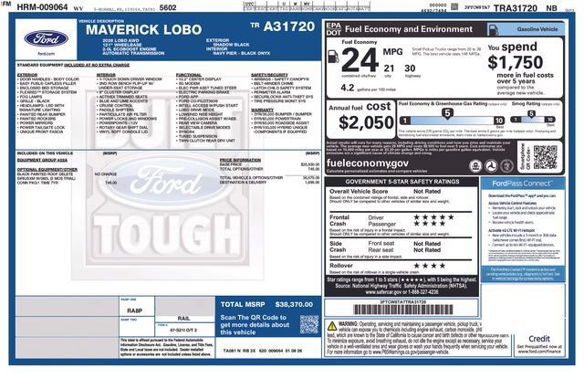 New 2026 Ford Maverick Lobo AWD/4WD image 32