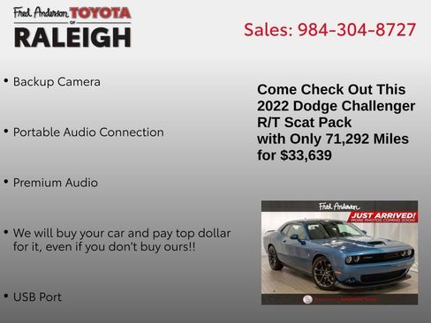 Used 2022 Dodge Challenger R/T Scat Pack image 8