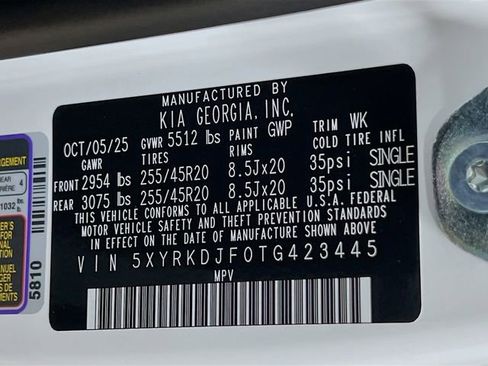 New 2026 Kia Sorento SX image 36