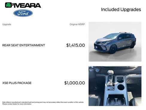 Used 2022 Toyota Sienna XSE w/ XSE Plus Package FWD image 4