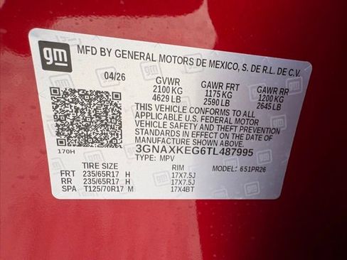 New 2026 Chevrolet Equinox ACTIV FWD image 23
