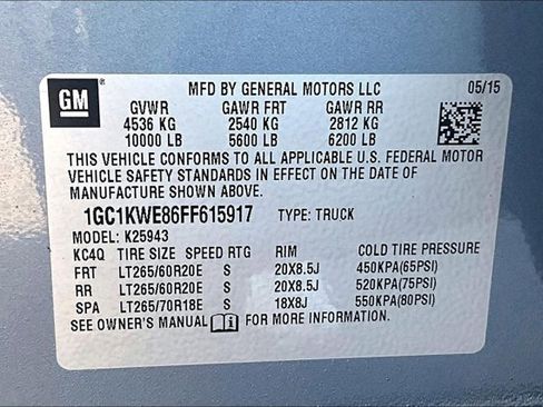 Used 2015 Chevrolet Silverado 2500 LTZ w/ Duramax Plus Package image 19