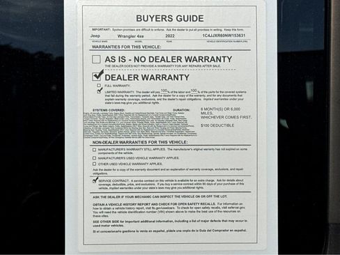 Certified 2022 Jeep Wrangler Unlimited Rubicon 4xe w/ Cold Weather Group image 26