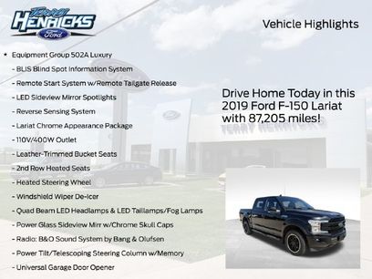 Used 2019 Ford F150 Lariat w/ Equipment Group 502A Luxury