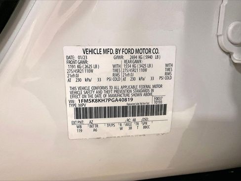 Certified 2023 Ford Explorer ST-Line image 30